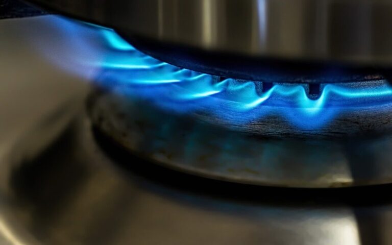 Pot cooking on stove
